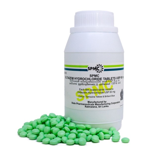 Diltiazim Hydrochloride Tablets 60 mg 