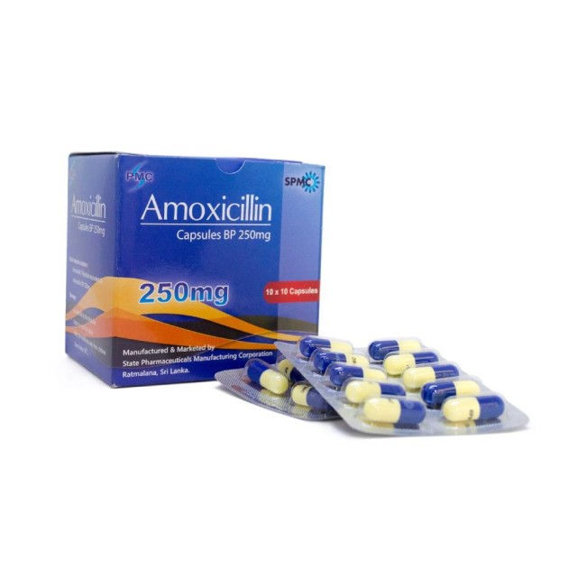 Amoxicillin Capsules BP 250 mg ( Blister )