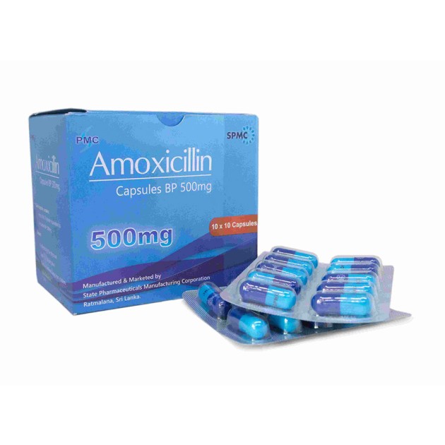 Amoxicillin Capsules BP 500 mg ( Blister )