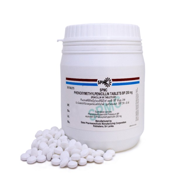 Phenoxymethyl penicillin Tablets BP 250 mg