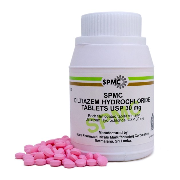 Diltiazim Hydrochloride Tablets USP 30 mg 