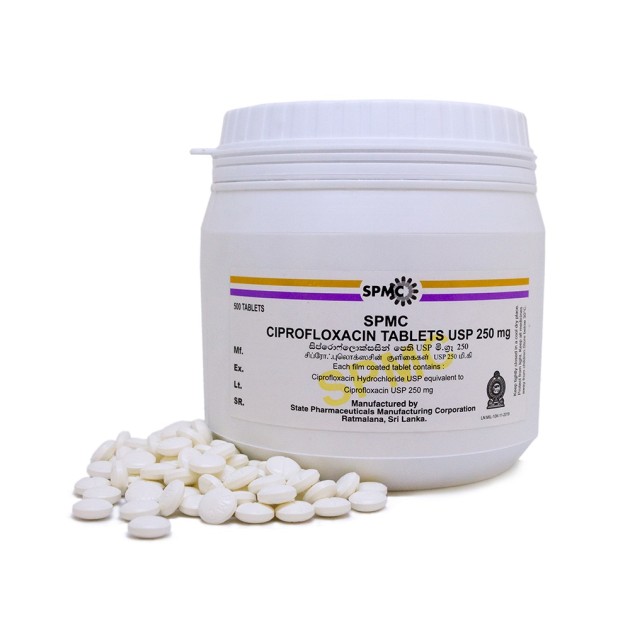 Ciprofloxacin Tablets USP 250 mg