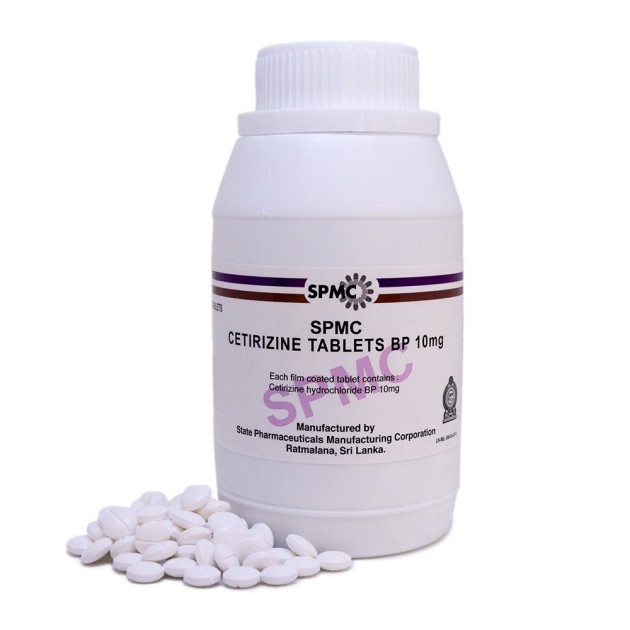  Cetirizine Tablets BP 10 mg