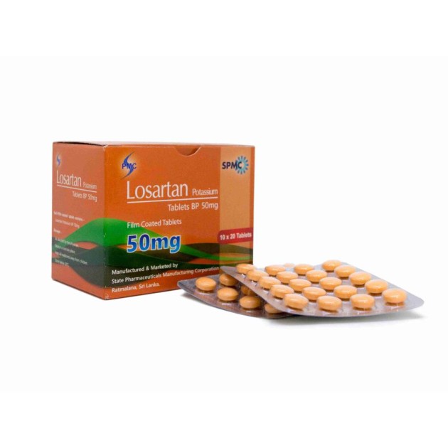 Losartan  potassium Tablets BP 50 mg ( Blister)