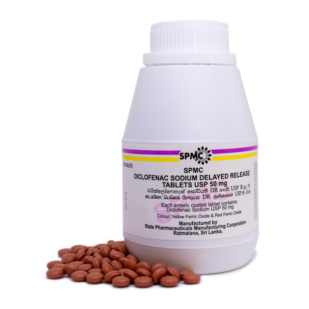 Diclofenac Sodium Delayed Release Tablets USP 50 mg