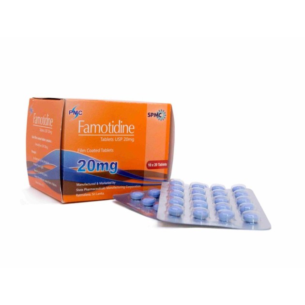 Famotidine Tablets USP 20 mg (Blister)